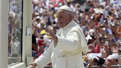 Una multitud de fieles asistió a la misa campal de Francisco en Guayaquil