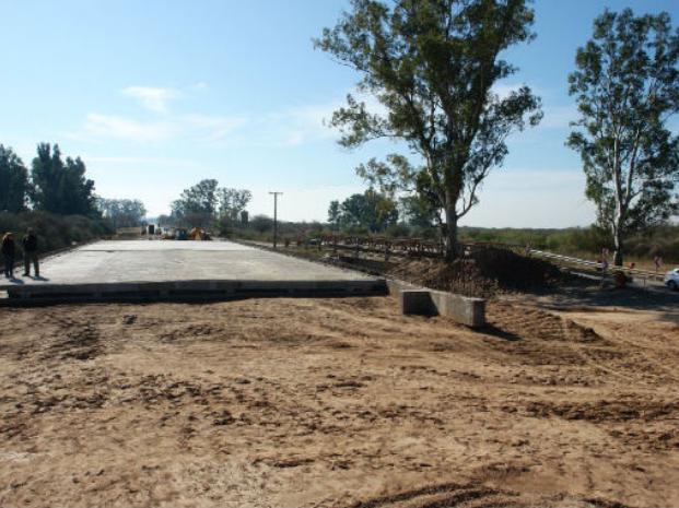 Etapa final. El viaducto está listo sólo faltan los terraplenes aproximación.