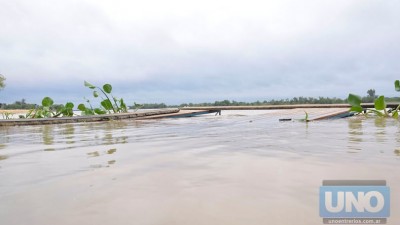 Prefectura Paraná advierte por avance de la crecida del río Paraná