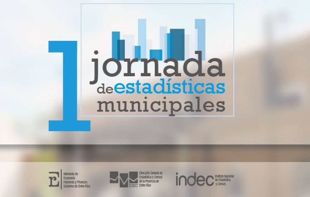 Se realizará la 1º Jornada de Estadísticas Municipales en Paraná