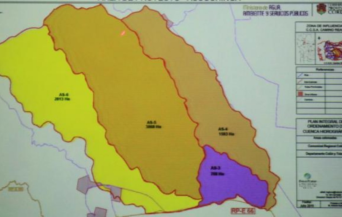 Sumarán 18 microembalses para retener aguas en la cuenca del río Jesús María