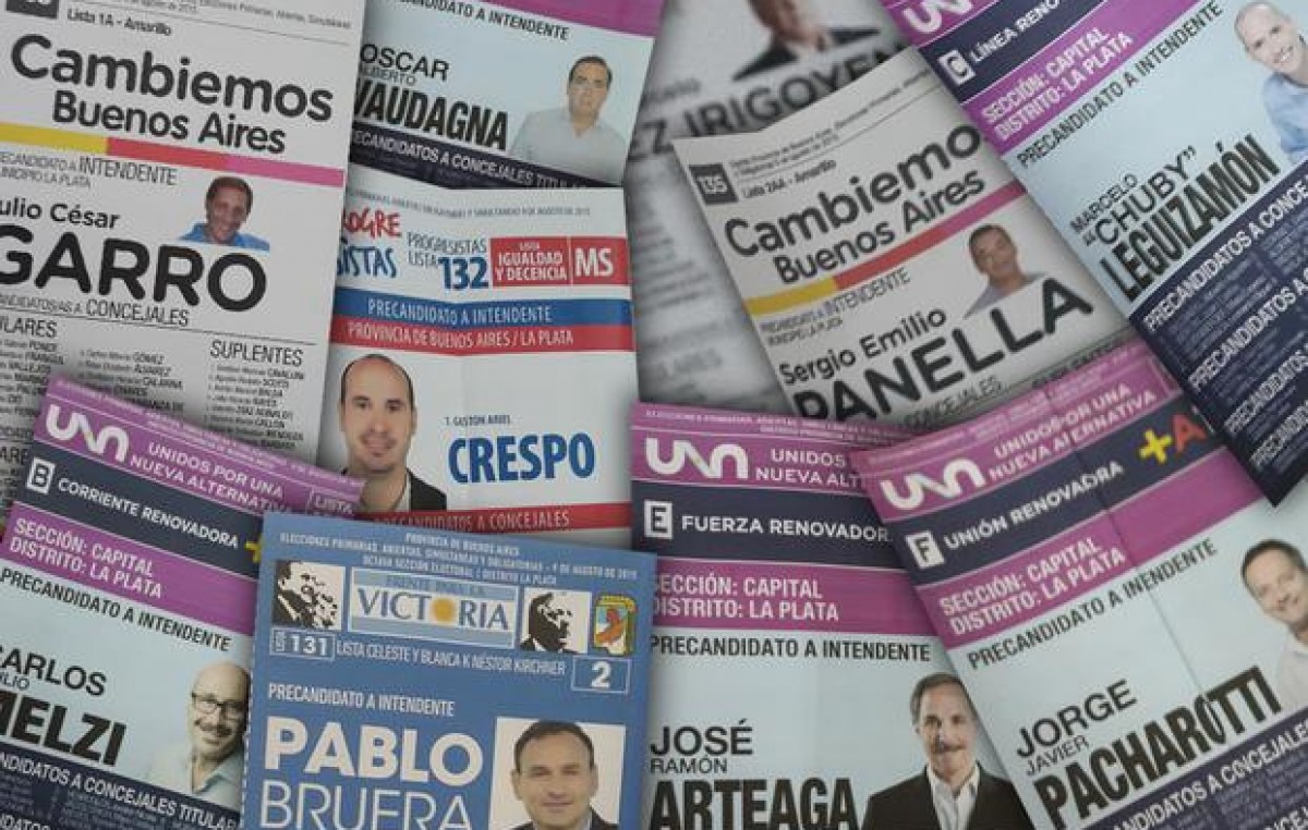 Se oficializaron las listas y hay 23 precandidatos a Intendente en La Plata