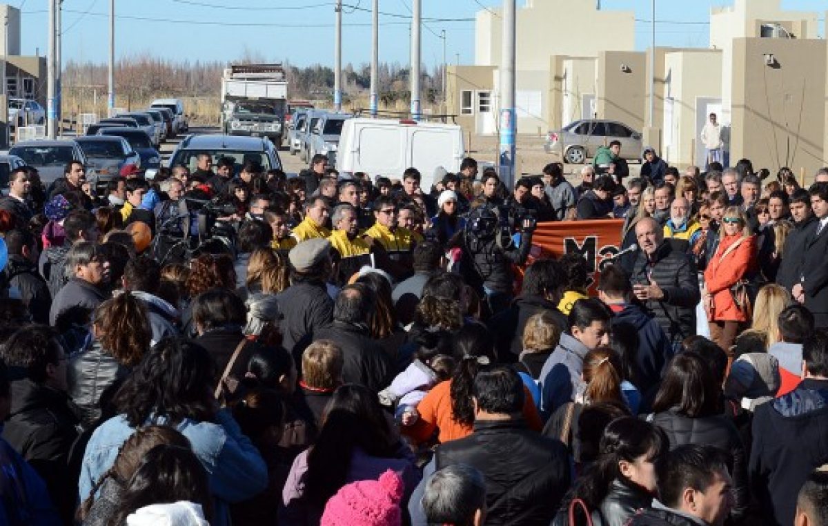Con las 50 viviendas entregadas en Trelew, en Chubut ya llegaron a las 4000