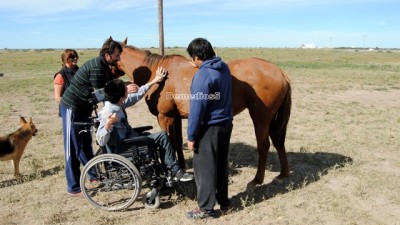 San Antonio Oeste, ciudad con Escuela Municipal de Equinoterapia