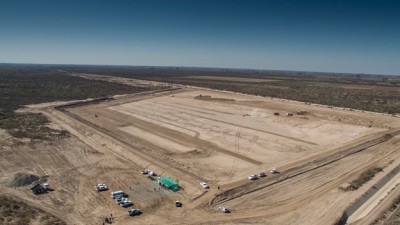 Ya construyen en el río Mendoza los primeros reservorios de agua