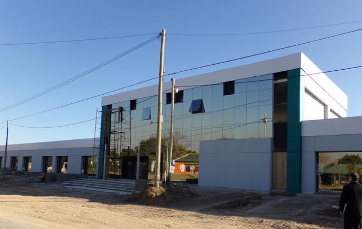 El Centro de Medicina Nuclear y Molecular de Oro Verde, Paraná, presenta un avance del 80%