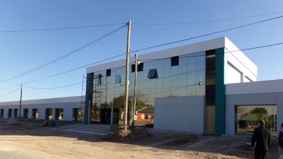 El Centro de Medicina Nuclear y Molecular de Oro Verde, Paraná, presenta un avance del 80%