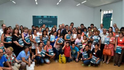Más de 300 entrerrianos recibieron herramientas para sus emprendimientos