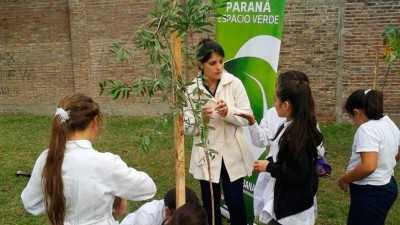 Plantaron más de 1.000 árboles en lo que va del año en Paraná