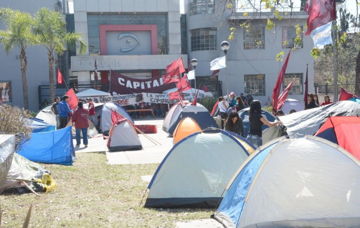 Sijempro realiza medidas de fuerza en la Municipalidad de Jujuy