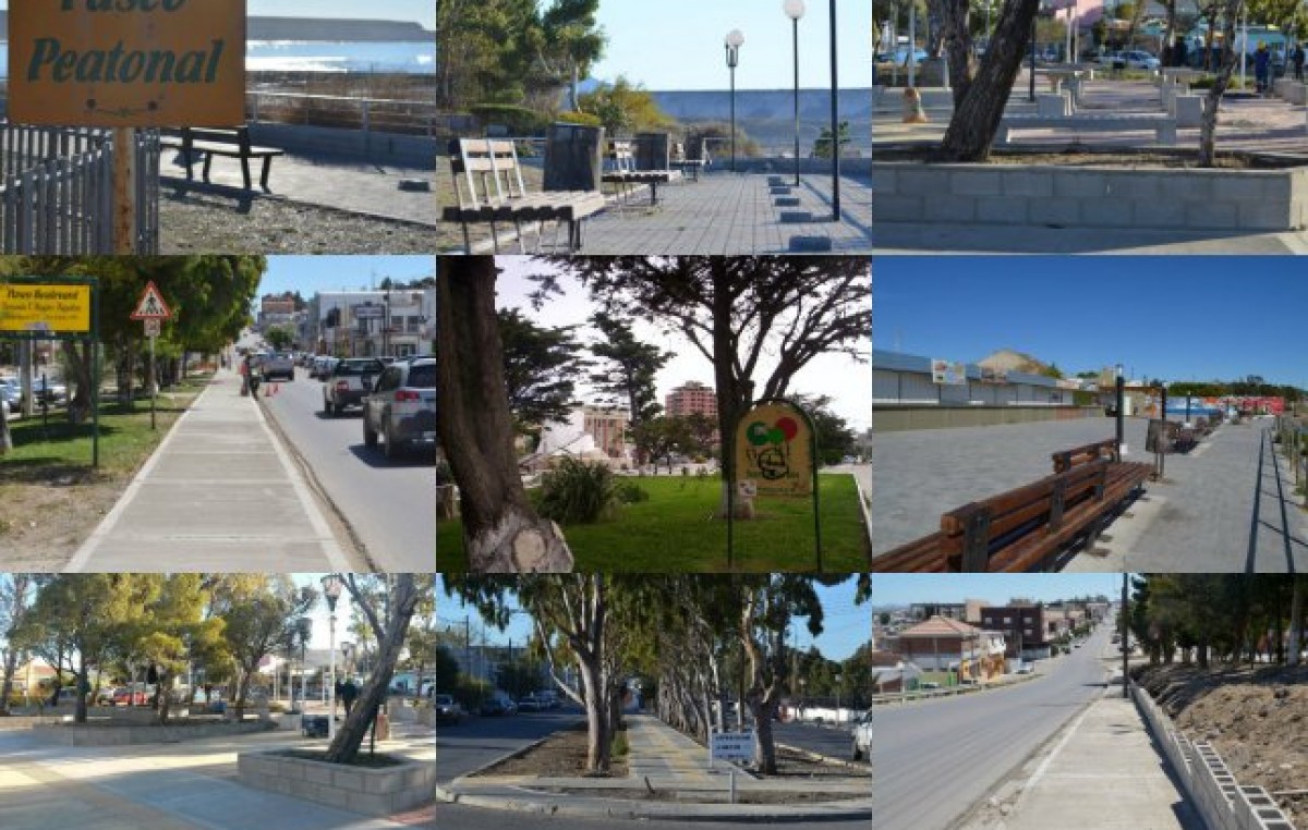Hay más de 400 espacios verdes en Comodoro Rivadavia