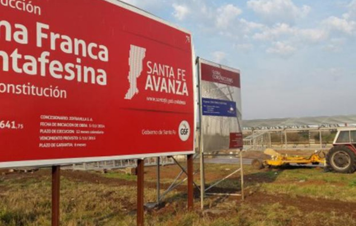 A fin de año comenzaría a funcionar la zona franca en Villa Constitución