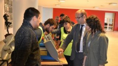 Las máquinas para la práctica del voto electrónico se instalaron en varios puntos de Resistencia