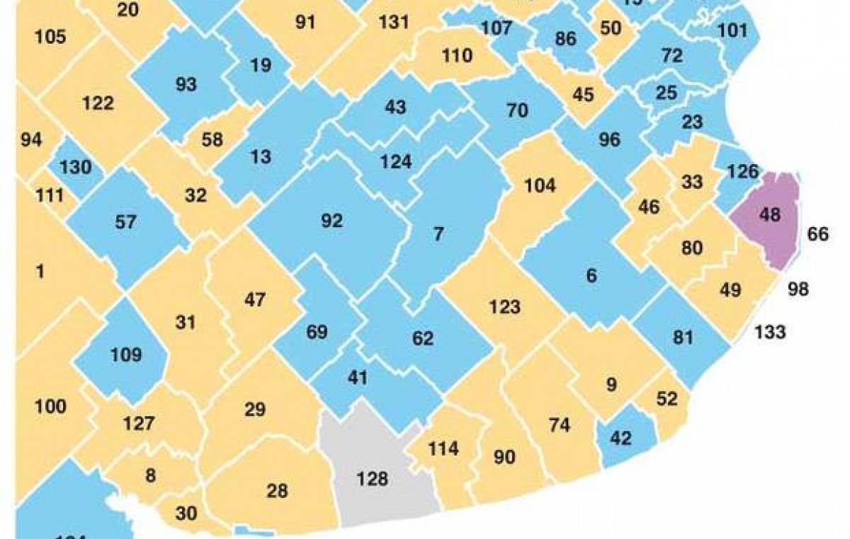 En el interior de la Provincia de Buenos Aires hubo sorpresas