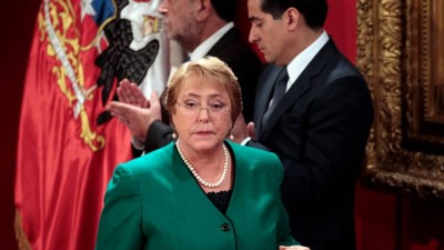 Bachelet alcanzó un inédito nivel de desaprobación del 70%