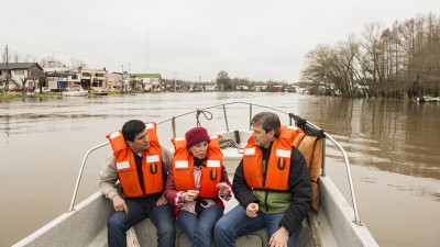 Villa Paranacito: Hay cerca de 150.000 hectáreas inundadas
