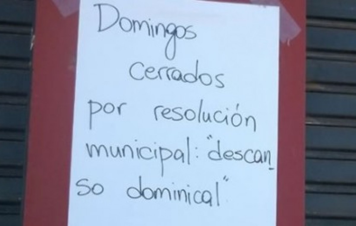 En Villa Gobernador Gálvez se respetó el descanso dominical