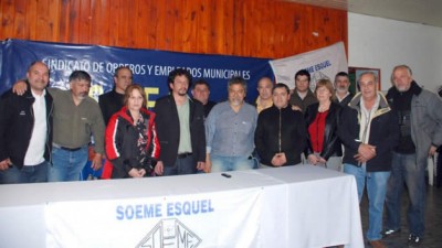 Esquel: Osorio estará al frente del SOEME por un nuevo período