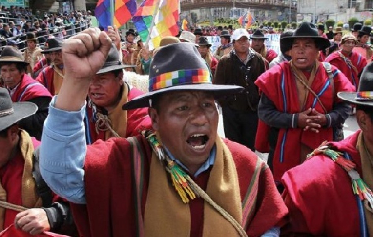 Trabajadores y campesinos pedirán reforma constitucional en Bolivia