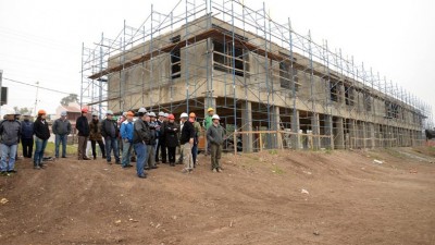 El desarrollo urbanístico del Procrear en Paraná tiene un avance del 40%