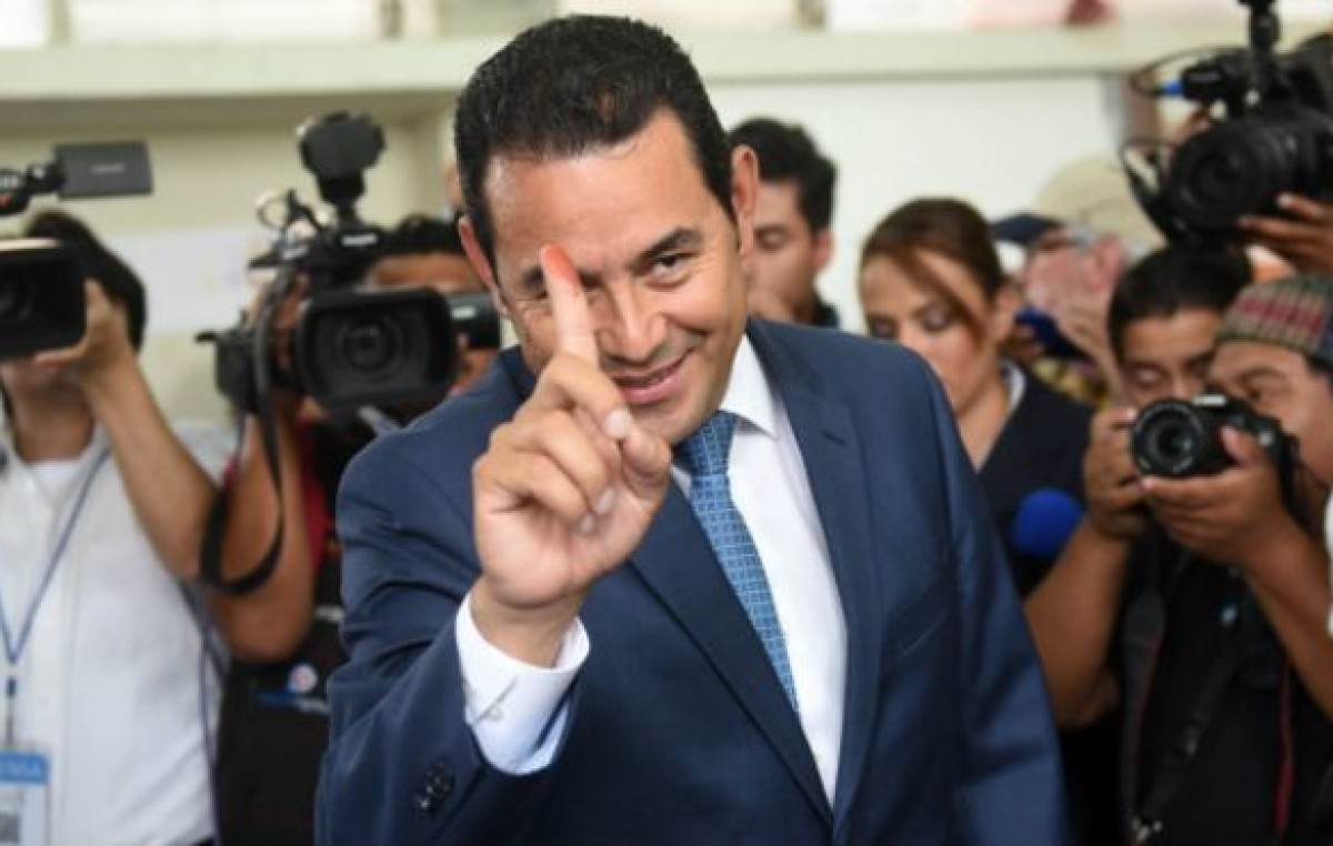 Morales presidente de Guatemala