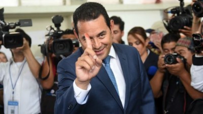Morales presidente de Guatemala