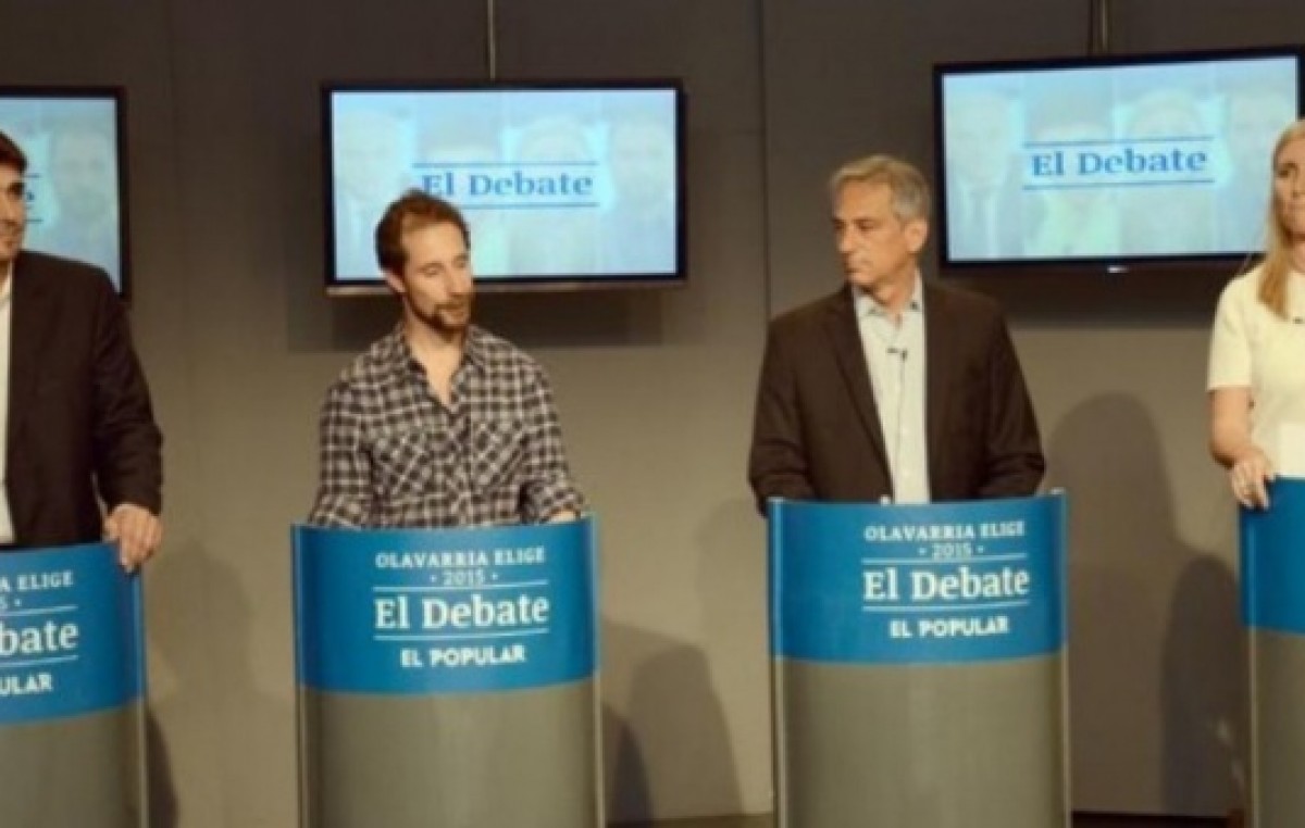 Olavarría:  Los candidatos a intendentes tuvieron su debate electoral