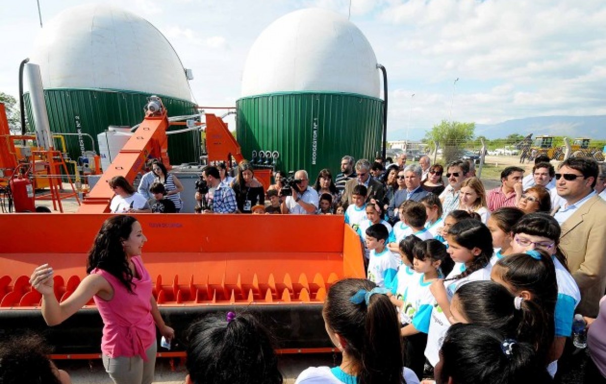 Se inauguró la primera Planta de Biogás en San Luis