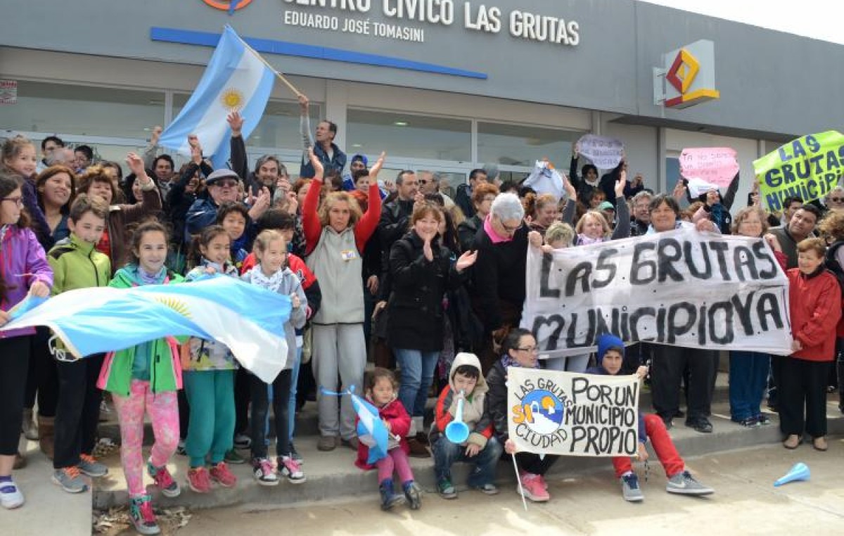 Aprueban el proyecto para crear el municipio de Las Grutas