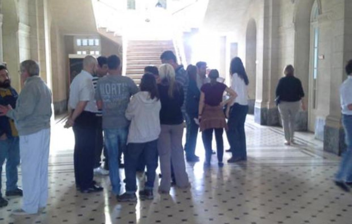 Trabajadores municipales de Casilda iniciaron una medida de fuerza