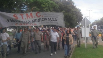 Casilda: tras rechazar una nueva oferta los municipales se movilizaron