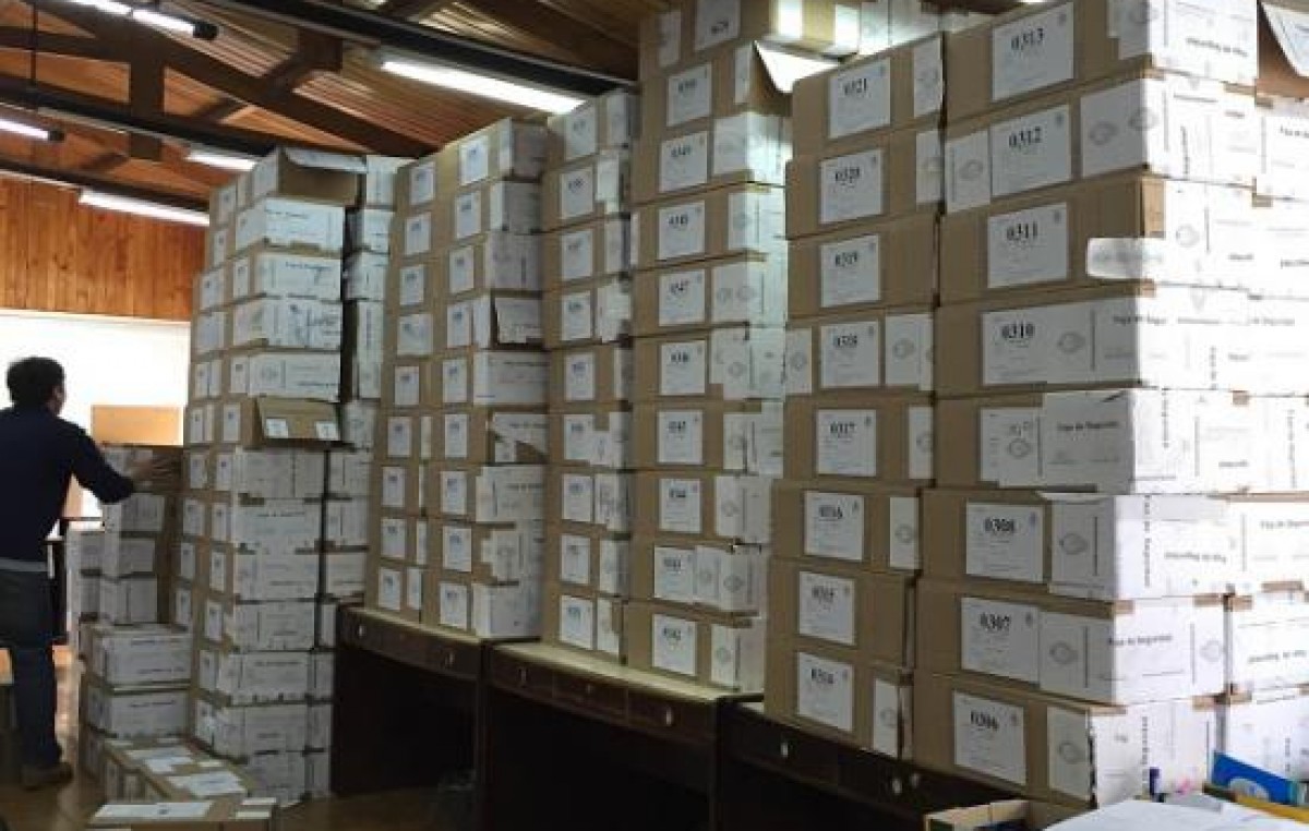 Ushuaia: Reciclarán las boletas y urnas de las elecciones nacionales