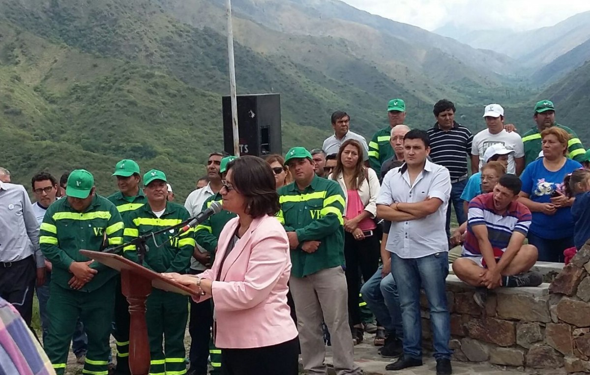 La Gobernadora de Catamarca inauguró la nueva ruta de la Cuesta de Los Ángeles