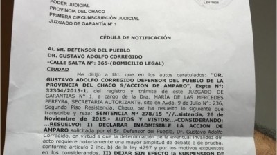 La Justicia avaló los pases a planta en la Municipalidad de Resistencia