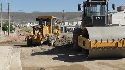 Se suman 200 cuadras más al plan de pavimentación en Comodoro