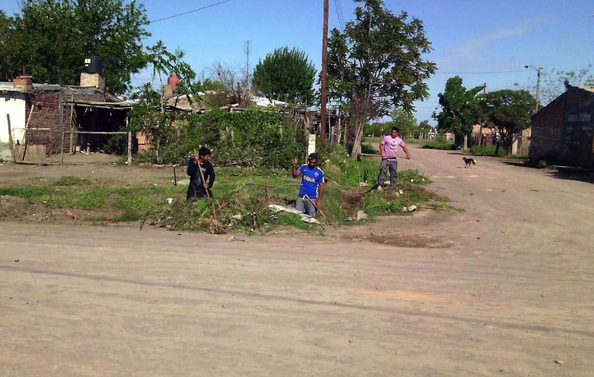 Soemga; un barrio que gestionaron los municipales alvearenses