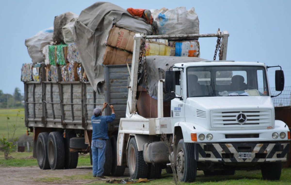 Seguí vendió más de 14 mil kilos de material reciclado