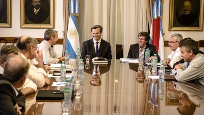 Gobierno entrerriano se reunió con intendentes por coparticipación nacional y provincial