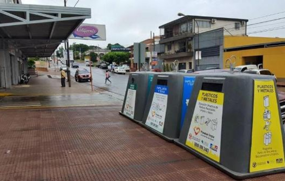 Nuevos EcoPunto para la recolección residuos reciclables en Posadas