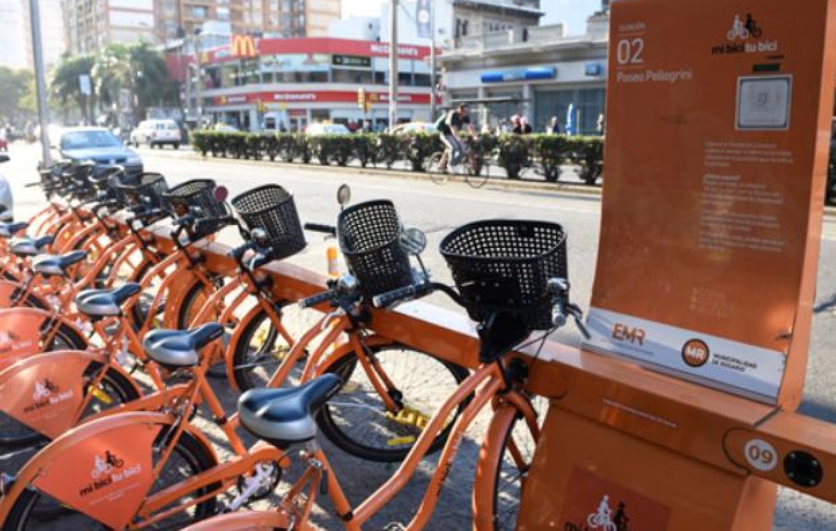Rosario: Sale a escena el sistema de bicicletas públicas