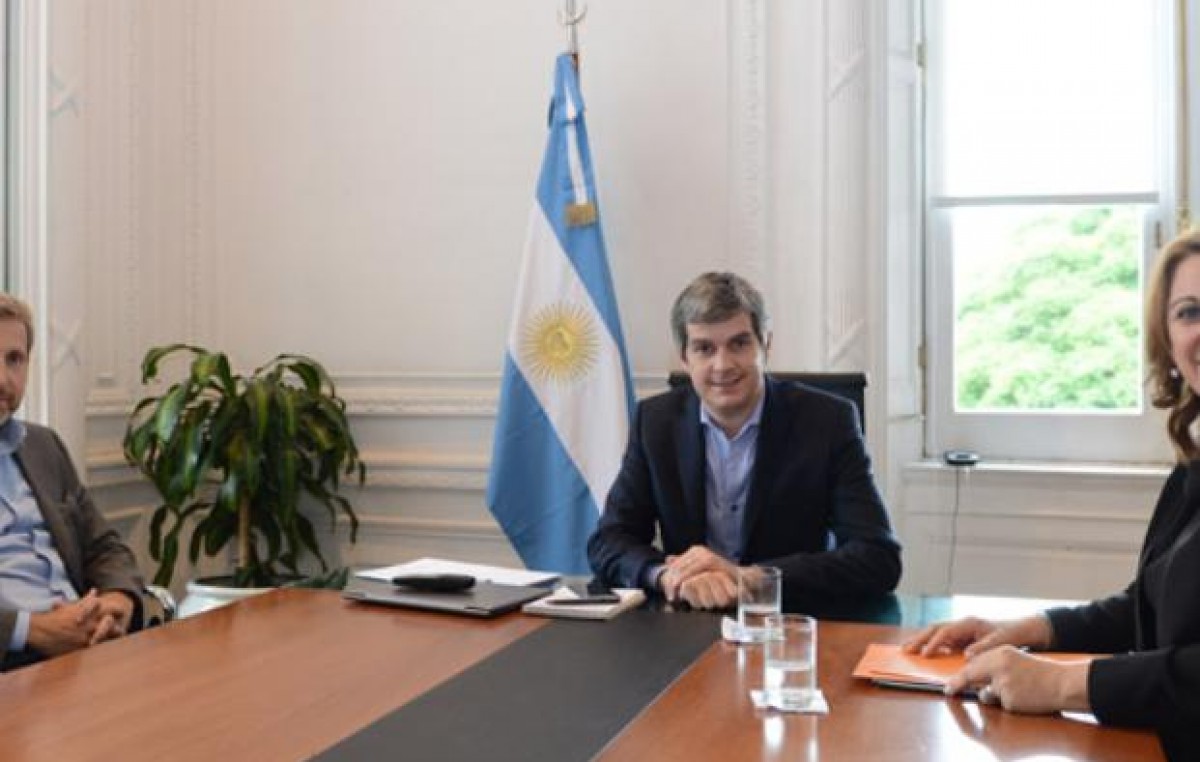 Fein estuvo en la Casa Rosada para colocar a Rosario en la agenda nacional