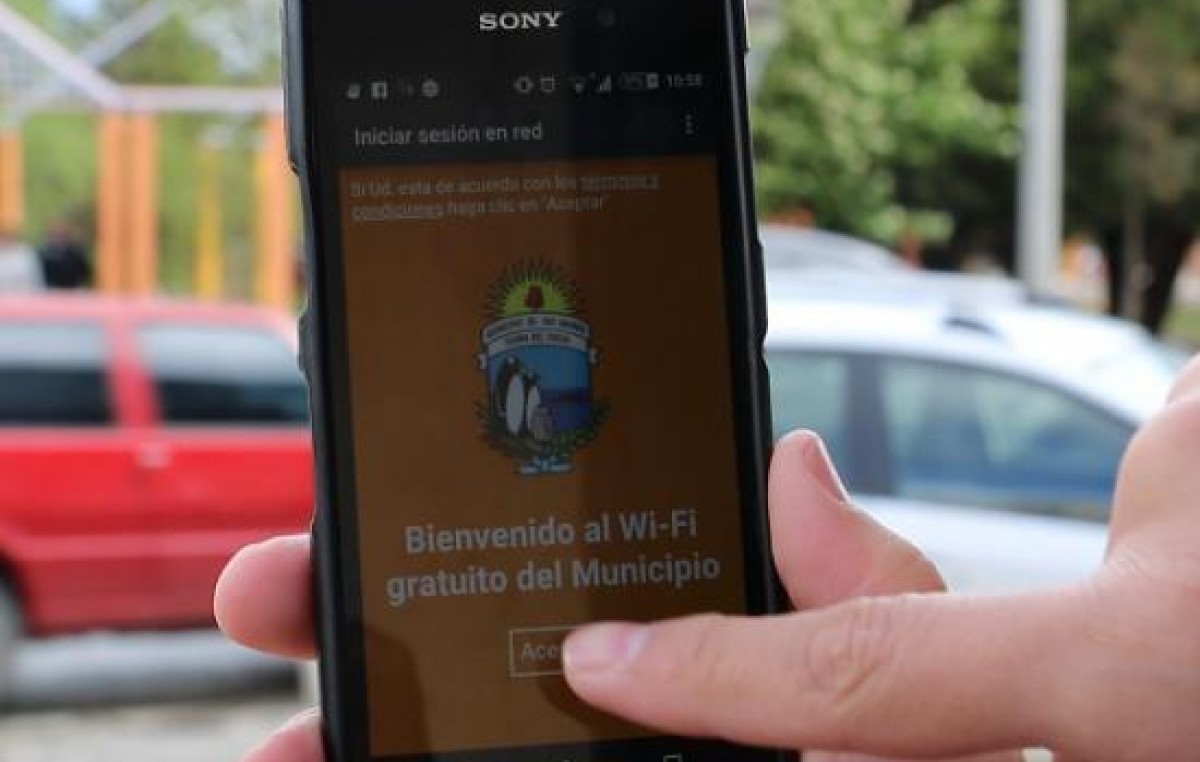 Río Grande concretó la cobertura de wifi libre en distintos puntos de la ciudad