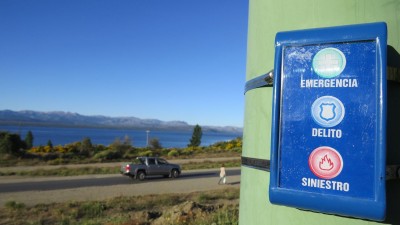 Instalaron botones antipánico en Bariloche