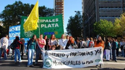 Gremios municipales bonaerenses en pie de guerra ante la posibilidad de que se postergue la ley de paritarias