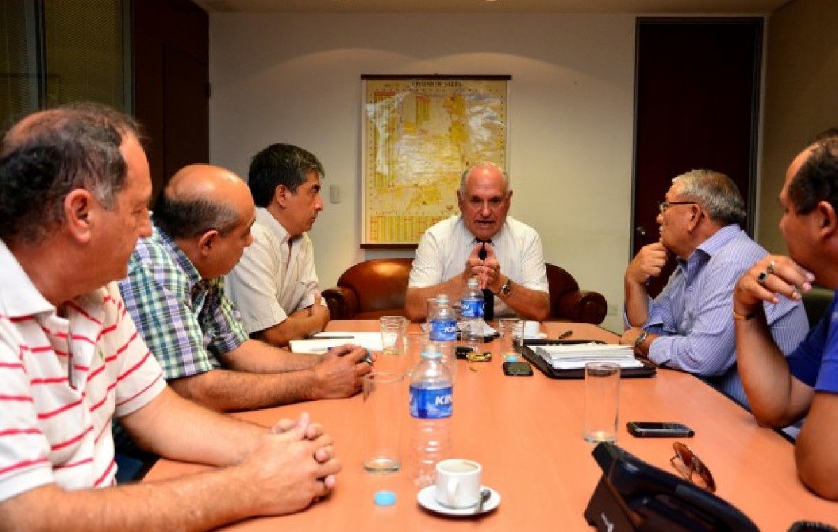 Relación cordial y fluida: el titular de la Secretaría de Gobierno dialoga con los gremios municipales de Salta