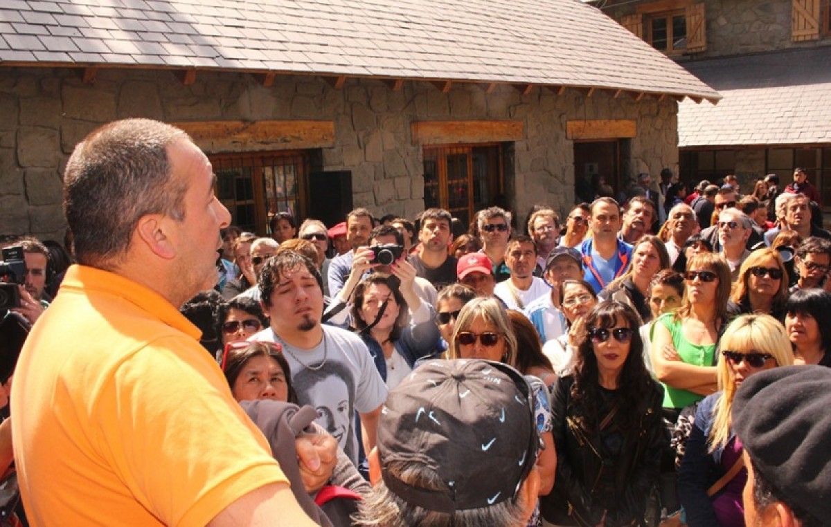 Bariloche: El SOYEM reclamó en paz, pero fijó una firme postura