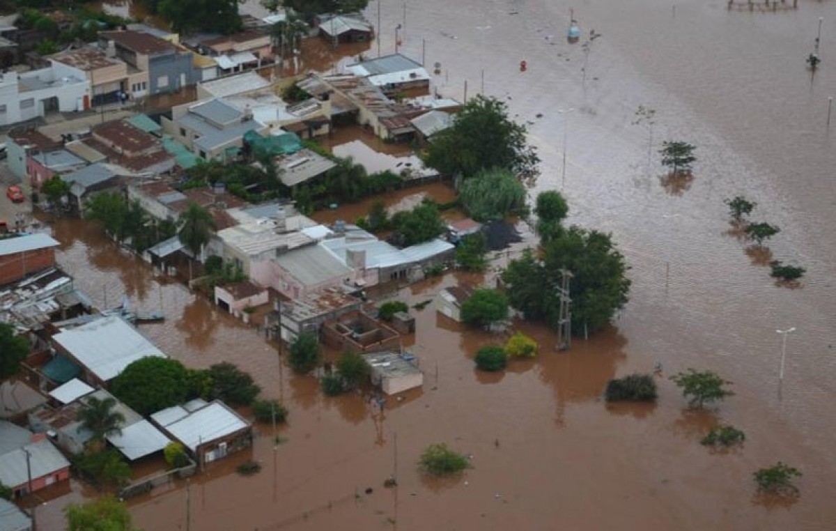 Grave situación en Concordia: calculan que los evacuados llegarán hoy a 20 mil