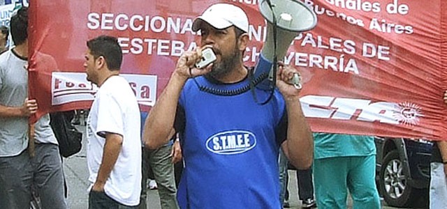 Echeverría: “Están atropellando los derechos de los trabajadores”
