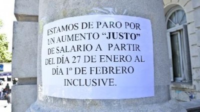 Tercer día de paro en Luján: Municipales esperan una oferta que supere el 5% del escándalo