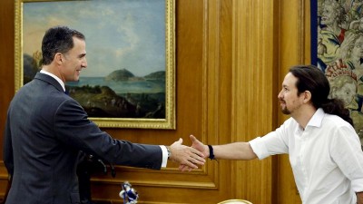 Pablo Iglesias propone formar gobierno español entre Podemos y el PSOE